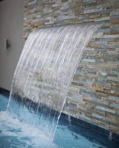 Стеновой водопад Aquaviva с LED подсветкой