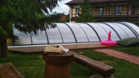 Павильон для бассейна Klasik D (сотовый ПК)