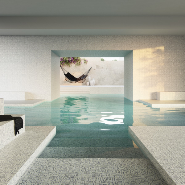 Стеклянная мозаика Rims 50