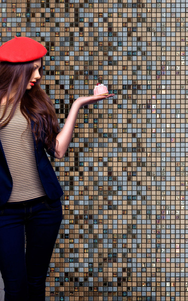 Стеклянная мозаика Pecans 