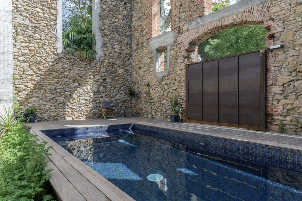 Стеклянная мозаика Blue Moon