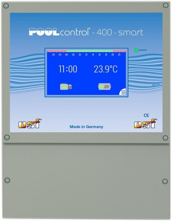 POOL-Control-400-smart с доступом к сети и тактильным монитором