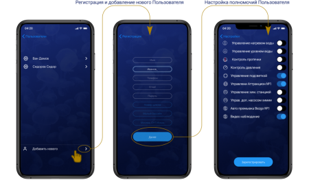 Блок управления Puzzle Pools для бассейна