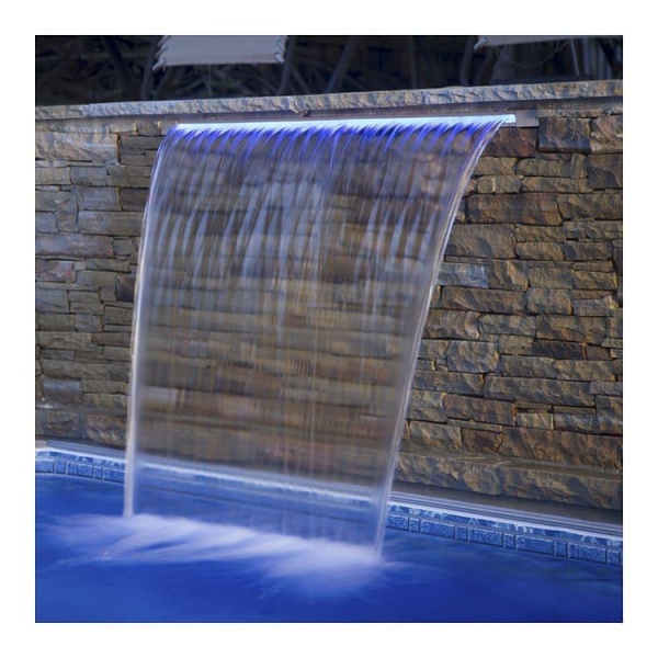 Стеновой водопад Aquaviva с LED подсветкой