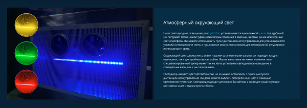 Противоток турбинный HydroStar BGA160K, встраиваемый, версия High Line, макс. 160 м3/ч