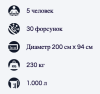 Гидромассажная ванна Trebia